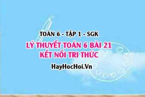 Lý Thuyết Toán 6 Bài 21: Hình có trục đối xứng (Kết Nối Tri Thức)
